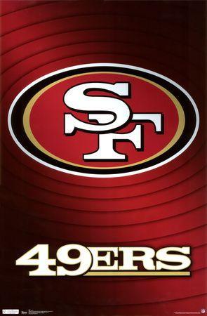 Niners Logo - 49ers Logo Posters | San Francisco 49ers | Nfl football, Nfl 49ers ...