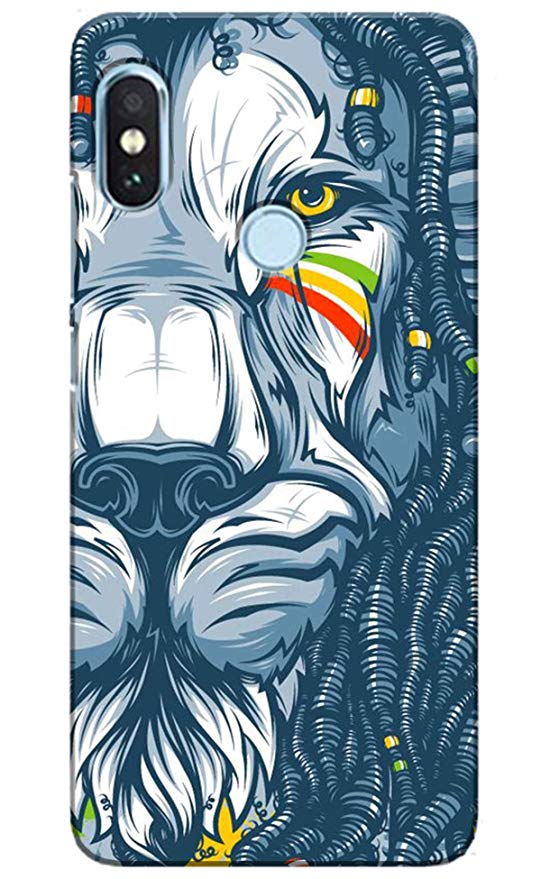 Multicolor Lion Logo - Pikkme Amazing Multicolor Lion King Abstract Designer: Amazon.in