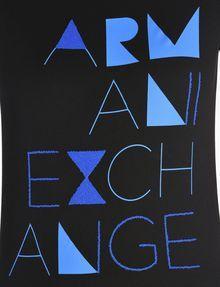 Armani Exchange Logo - Armani Exchange EMBELLISHED BLOCKED LOGO TEE , Logo T Shirt ...
