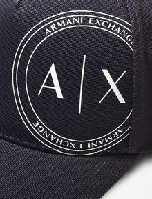 Armani Exchange Logo - Armani Exchange CIRCLE LOGO BASEBALL HAT , Hat for Men ...