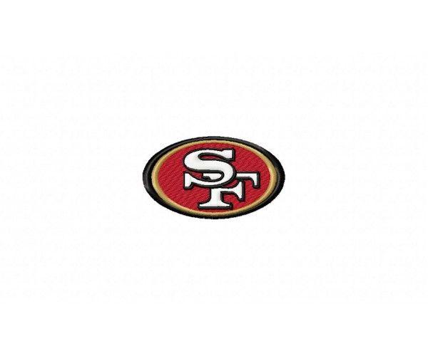 San Francisco 49ers Logo - San Francisco 49ers logo machine embroidery design for instant download
