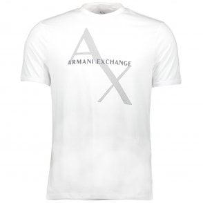Armani Exchange Logo - Armani Exchange Classic Logo Crewneck T-Shirt | Navy at Kular Fashion