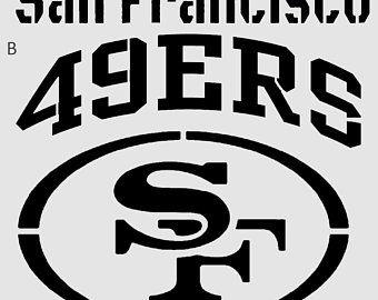 San Francisco 49ers Logo - 49ers logo | Etsy