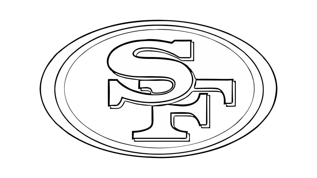 San Francisco 49ers Logo - How to Draw the San Francisco 49ers Logo (NFL) - YouTube