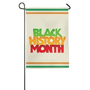 Colorful Sports Logo - Amazon.com : HUVATT Black History Month Color Logo Garden Flag ...