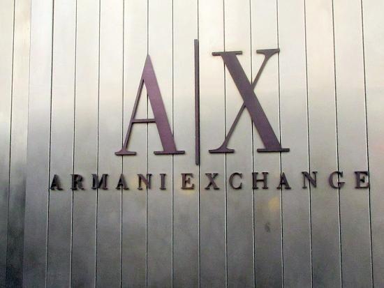Armani Exchange Logo - Shopping at A/X Armani Exchange - Union Square - Review of A/X ...