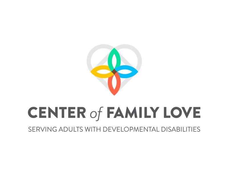 Family Colorful Logo - Center of Family Love