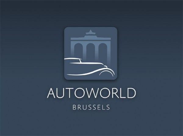 Auto World Logo - Autoworld Brussels - Logo - Exelmans Graphics - Visual Communication ...
