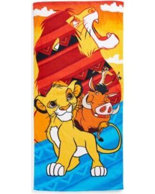 Multicolor Lion Logo - Sweet Winter Deals on Disney's Lion King Beach Towel by Jumping ...