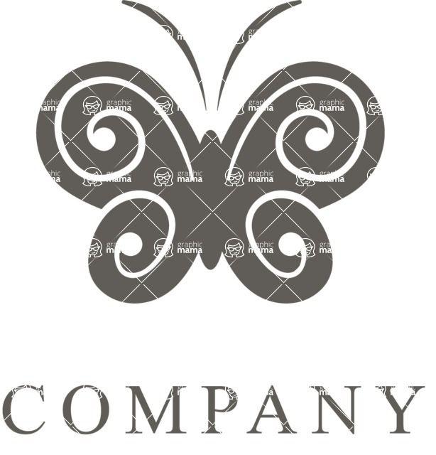 Butterfly Business Logo - Vector Logo Collection for business / company. GraphicMama