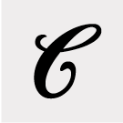 Cursive C Logo - Loops Or Tails? If Ya Know, The Script Logo Package Is Yours. — TypeEd