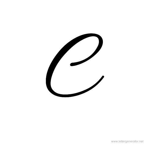 Cursive C Logo - Cursive Alphabet Gallery Printable Alphabets. LETTER