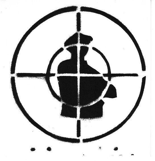 Public Enemy Logo - PUBLIC ENEMY stencil logo