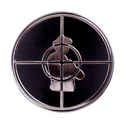 Public Enemy Logo - Yesterdays Co Public Enemy Crosshair Logo Hard Enamel