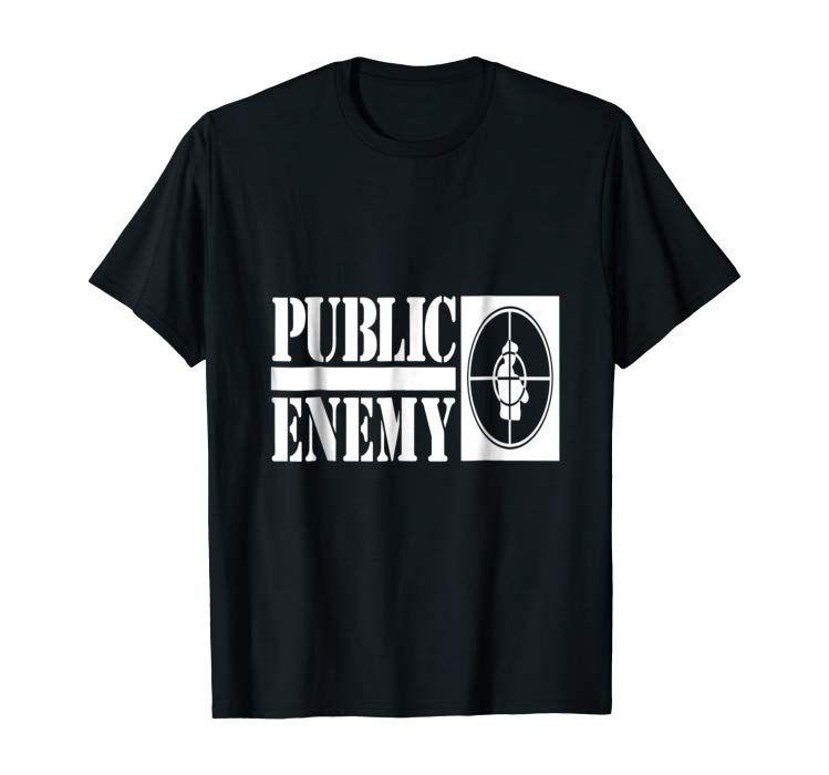 Public Enemy Logo - Public enemy logo Shirt: Clothing