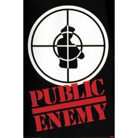 Public Enemy Logo - Public Enemy Poster Poster Print