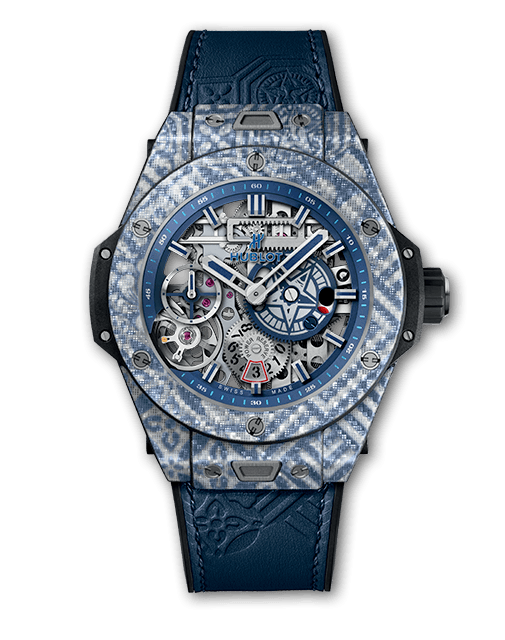 Blue and Red C Inside Diamond Logo - Hublot - Swiss Luxury Watches & Chronographs for Men and Women