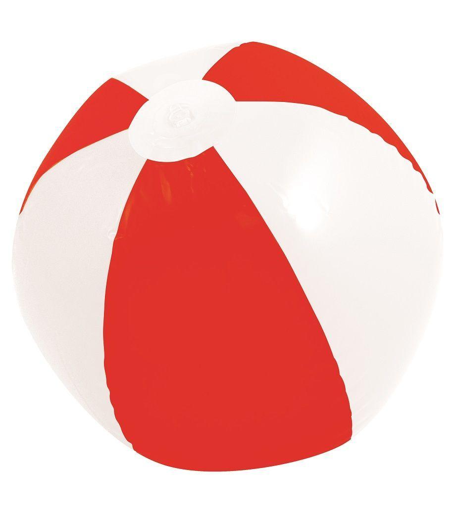 Red and White P Logo - Giant Beach Ball. Classic Red & White 150cm. Kids Large Inflatable Toy