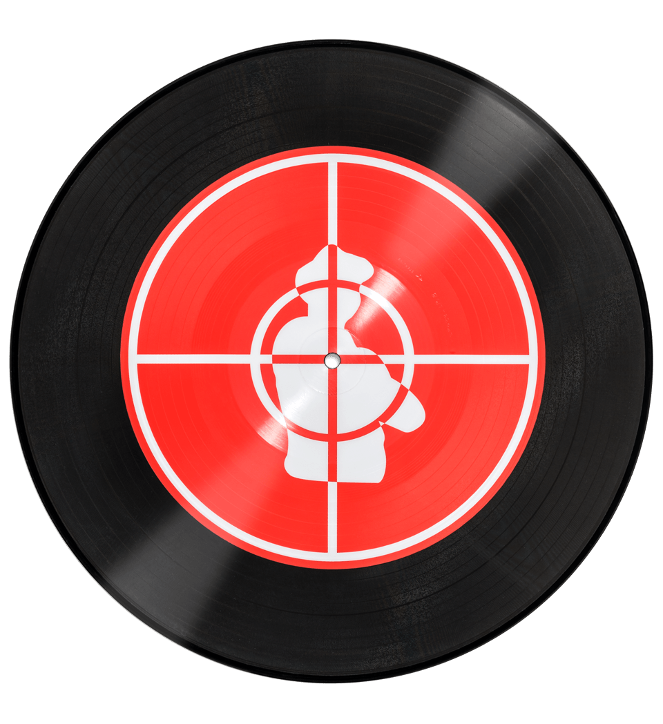 Public Enemy Logo - Serato x Public Enemy Shut Em Down Pressing QUARTZ LOCKED PRODUCTIONS