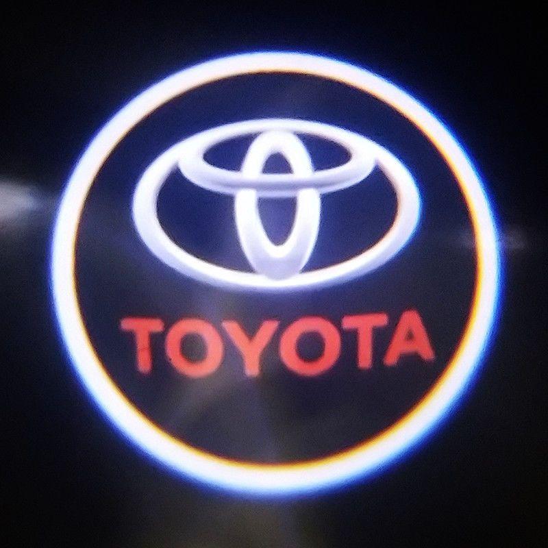 Red and White P Logo - Toyota Red & White Courtesy Welcome Door Logo Projector Lights