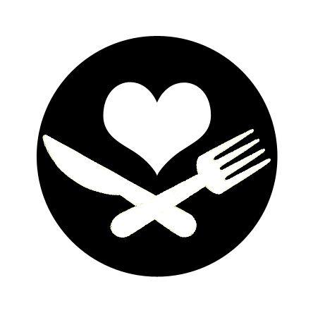 Black Food Logo - healthy food logo