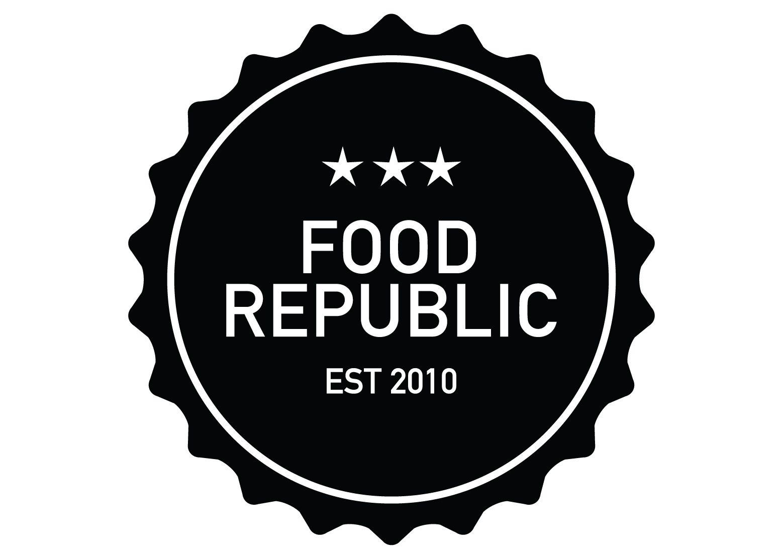 Black Food Logo - Welcome To Food Republic - Food Republic