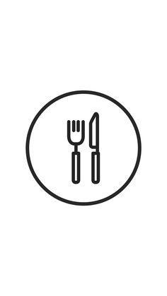 Black Food Logo - Pin by Eliane Fidalgo on Menu Design | Food logo design, Logo food ...