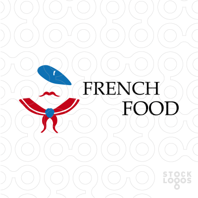 French Food Logo - French Food logo. Graphic principles. Logo restaurant