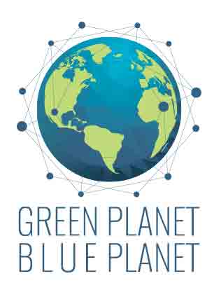 Blue World Logo - Planet Home
