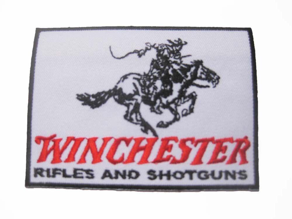 Winchester Rifles Logo - Winchester Rifles shotguns FIREARM embroidered badge Patch 7x10 cm