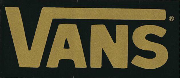 Gold Vans Logo - unsteady: VANS LOGO BLACK/GOLD! | Rakuten Global Market