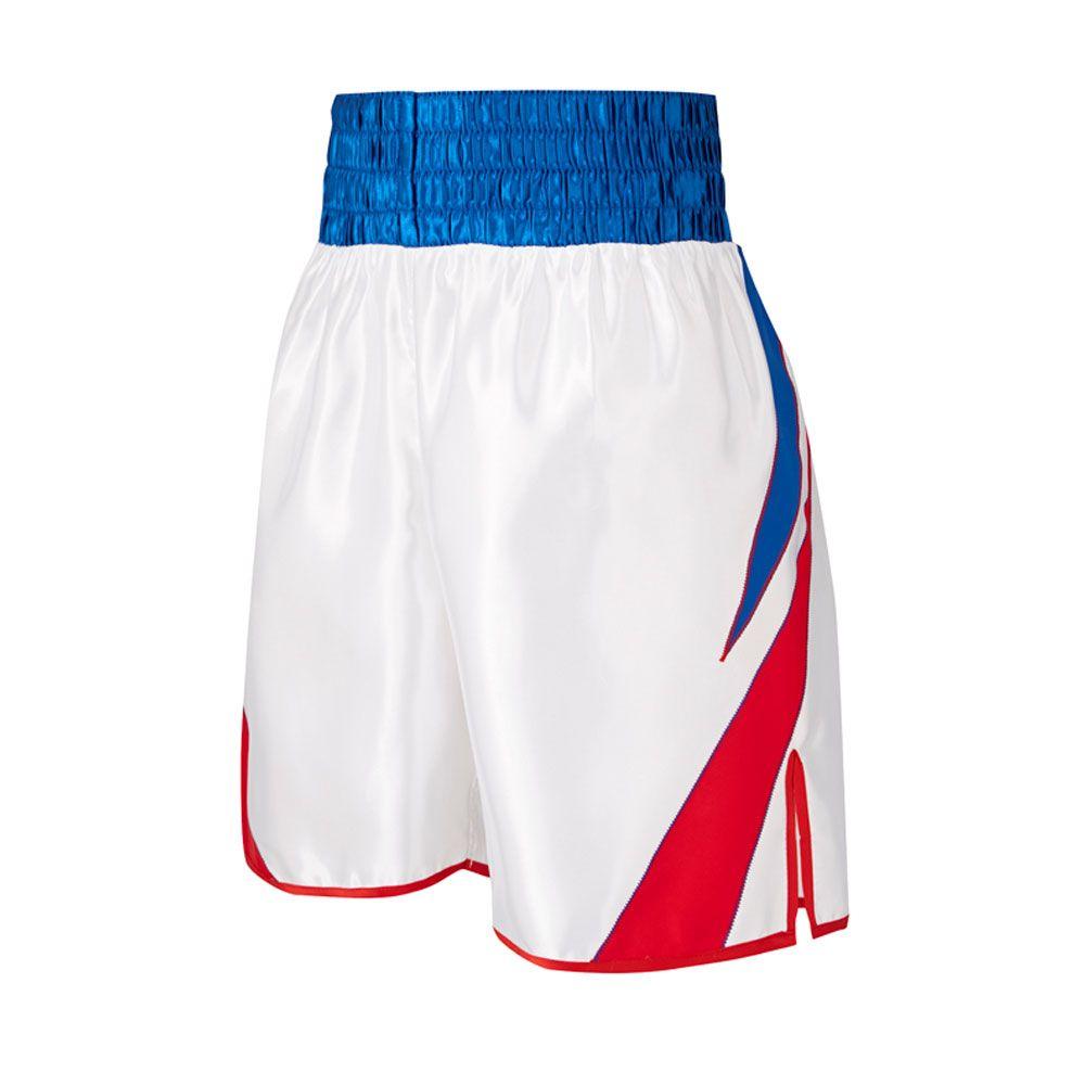 Short Red and Blue Logo - Red, White & Blue Sheedy Boxing Shorts