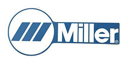 Miller Electric Logo - Amazon.com: Miller Replacement Decals Miller Logo (2.5