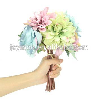 Hand Holding Flower Logo - The New 7 Head Hot Selling High-quality Wedding Hand Holding Flowers ...