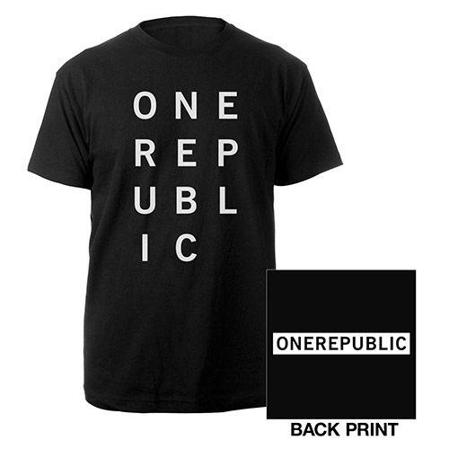 OneRepublic Logo - OneRepublic Official Store | OneRepublic Block T-Shirt