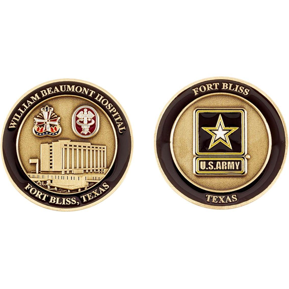 Beaumont Hospital Logo - Challenge Coin Ft. Bliss William Beaumont Hospital Coin | Coins ...