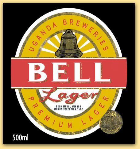Bell Lager Logo - Bell Premium Lager, Uganda Breweries, Kampala, Uganda - Labels ...
