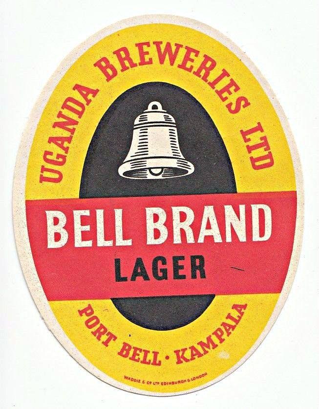 Bell Lager Logo - Bell Brand Beer Label, Uganda Breweries Ltd. Beer labels