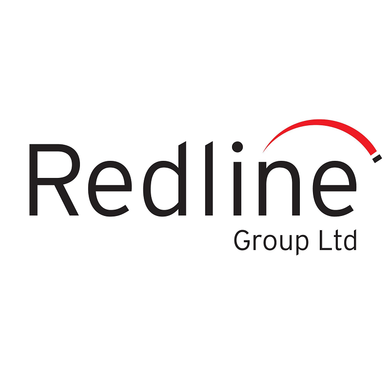 White with Red Line Logo - Redline Technical Recruitment | Technology Recruitment Specialists