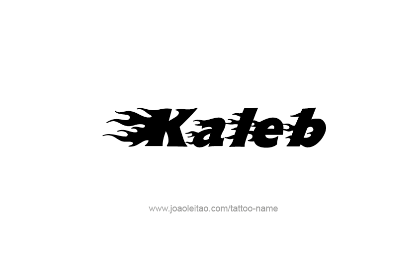 Kaleb Name Logo - Kaleb Name Tattoo Designs | IS 