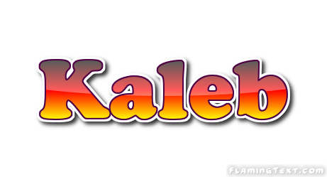 Kaleb Name Logo - Kaleb Logo. Free Name Design Tool from Flaming Text