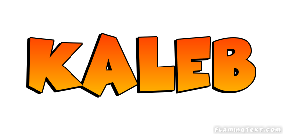 Kaleb Name Logo - Kaleb Logo. Free Name Design Tool from Flaming Text