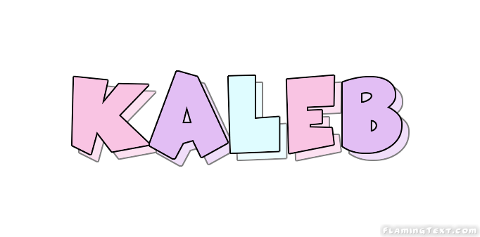 Kaleb Name Logo - Kaleb Logo. Free Name Design Tool from Flaming Text