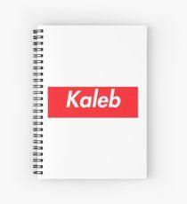 Kaleb Name Logo - Kaleb Spiral Notebooks | Redbubble
