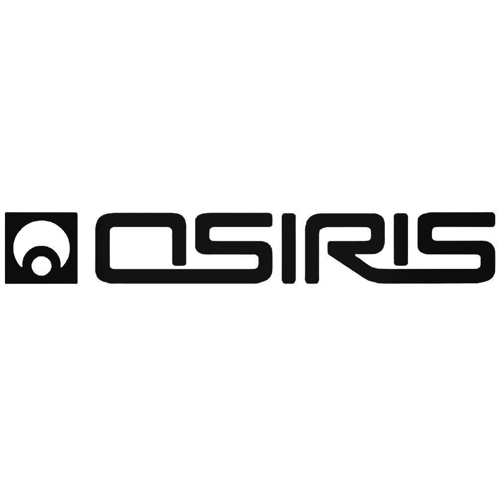 Osiris Shoes Logo - Corporate Logo s Osiris Shoes Style 2 Decal