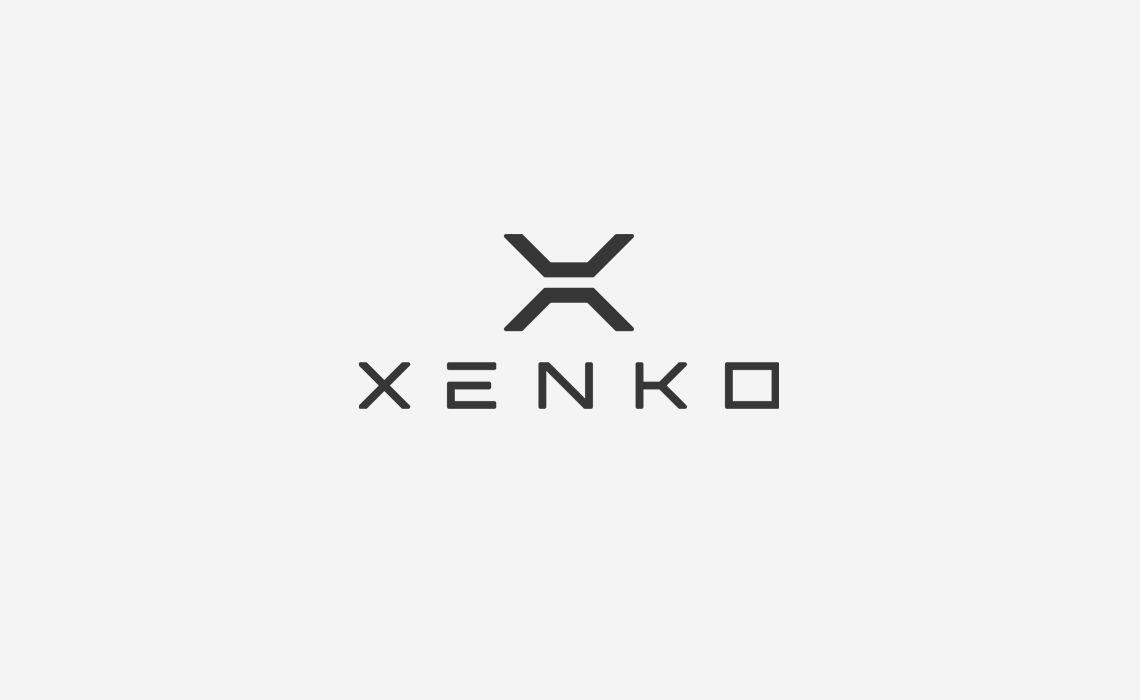 Sleek Gaming Logo - Xenko Gaming Logo Design - Typework Studio Branding & Design Agency