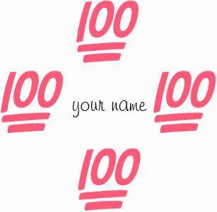 100 Emoji Logo - 100 Emoji Gifts on Zazzle