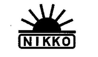 Nikko Logo - NIKKO ELECTRIC INDUSTRY CO., LTD. Trademarks (3) from Trademarkia ...