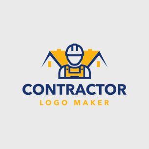 Contractor Logo - Placeit - Logo Maker to Design a Contractor Logo