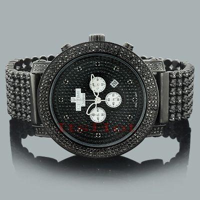 Black Diamond Watch Logo - Black Diamond Watches: ICE TIME Crown Mens Watch 14ct